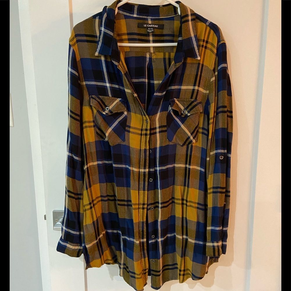 Plaid Button up